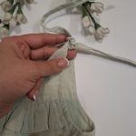 سارافون دخترانه لینن مدل “بندی” - Image 2