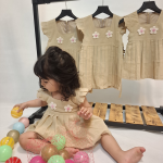 پیراهن دخترانه مدل “پلیسه و بابونه” - Image 5