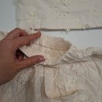 ست دو تکه دخترانه مجلسی خنک مدل نیم‌تنه رومی و دامن کلوش - Image 2
