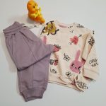 ست بلوز و شلوار دخترونه طرح خرگوش (1 تا 7 سال)